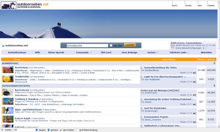 Forum outdoorseiten Screenshot